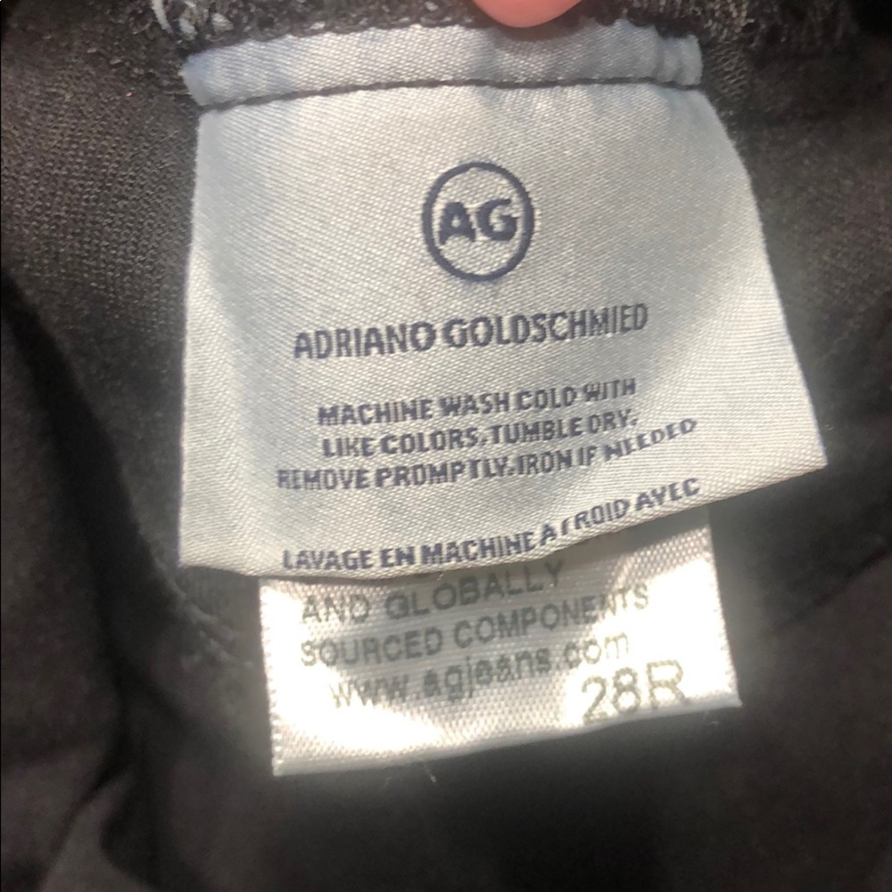 AG Secret Belly Fit Black Maternity Jeans - Picture 7 of 7